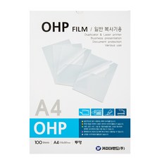 Copierland 護樂美 一般複印機用透明膠片100張, 單色, A4, A4