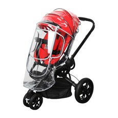 와우베이비 퀴니 무드 전용 안전 레인 커버 580g, 투명