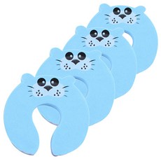 세이프코너 손끼임방지 도어쿠션 수달, 4개