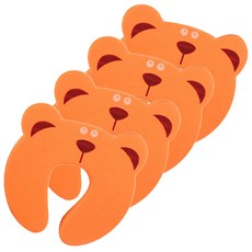 세이프코너 손끼임방지 도어쿠션 곰돌이, 4개