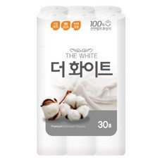 快樂的白色 25m 衛生紙, 30捲, 1袋