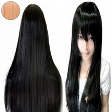 日常假髮角色扮演動畫假髮顏色假髮歐美頭髮 80cm 假髮 14 金色粉色, 1套