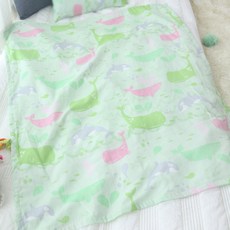 보떼하우스 순면 거즈이불 M, 고래의꿈 그린
