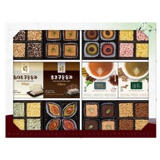 韓國傳統點心禮盒 5號+包袱布巾, 356g, 1盒