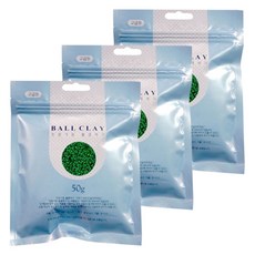 토단 전문가용 볼클레이 50g, 3개, 초록, 1개