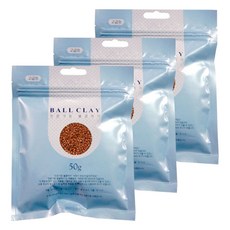 토단 전문가용 볼클레이 50g, 3개, 갈색, 1개