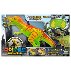 다이노월드RC 티라노사우르스, 본품 1p + 리모컨 1p, 연두, 1개