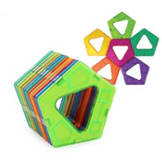 지니맥 오각형 블록 20피스, 자석블록 리필 A, 1개