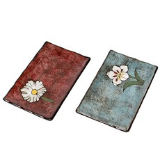 Royal Essex Sodam 魚盤 紅色 天藍色 套組, 1套, Sodam 魚盤 紅色 + 天藍色 2件組, 混合顏色