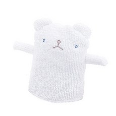 MANNA 造型潔面手套, W（白熊）, 1 個