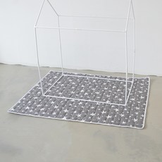 베베슈에뜨 전용매트 브라운모던스타 140x100cm, 1개