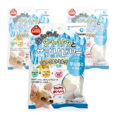 마루칸 애견간식 푸딩젤리, 요거트밀크, 3개