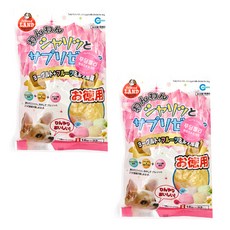 마루칸 애견간식 푸딩젤리, 후르츠밀크, 2개