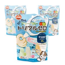 마루칸 애견간식 푸딩젤리 DP822, 사과맛, 3개