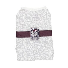 이츠독 강아지 꽃내음 왕자한복, 그레이, 1개