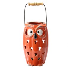 라온컴퍼니 부엉이 캔들홀더 Orange, 1개