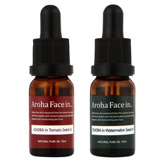 臉部護理油組, 番茄精華 10ml+西瓜精華 10ml, 1組