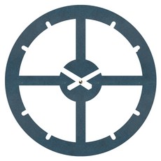 브론즈하우스 MDC-007 벽시계 저소음, 블루