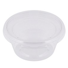 봄91 2OZ 투명소스통, 100개입, 1개