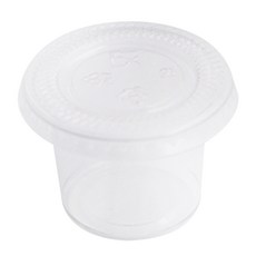 봄91 1OZ 투명소스통, 20개입, 1개