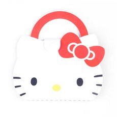 CNG 헬로키티 PP 손잡이 수첩, 레드, 1개