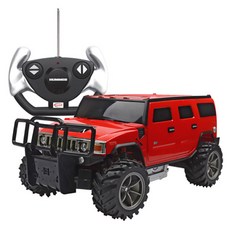 라스타 1:14 험머 H2 RC카, 레드, 1개