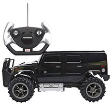 라스타 1:14 험머 H2 RC카, 블랙, 1개