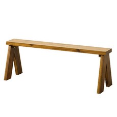 포메리트 아카시아 원목 벤치, 브라운, 1개