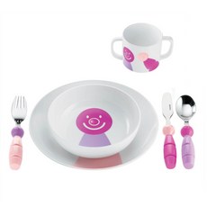 구찌니 빔비 유아 디너세트, 1세트, 1개