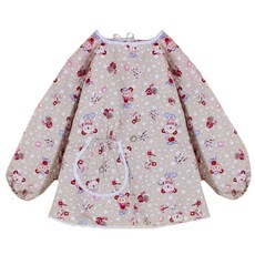 케이코퍼레이션 어린이 앞치마/가운 모네9 M, 1개, 카키