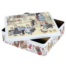 安次錫方形蛋糕盒晨景, 1 個