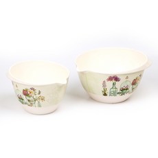 Xier Flower Trays 混色碗 2入, 玻璃花, 1套