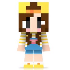 PECOTOY 크리에이터 페이퍼토이, 잠뜰미니, 1개
