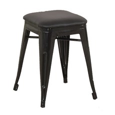 다우체어 비바 철재 의자, B블랙