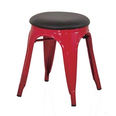 다우체어 비바 철재 의자, A레드