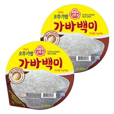 오뚜기 맛있는 오뚜기밥 가바백미, 210g, 2개