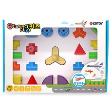 에드토이 자석블록 항공 교통기관세트23피스, 1개