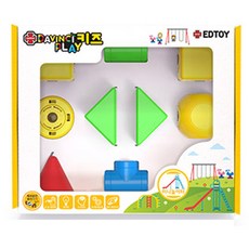 에드토이 자석블록 미니놀이세트 10피스, 1개