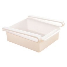 아울리빙 클립 냉장고 정리함, 화이트, 1개