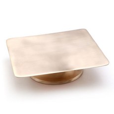 GEO CHANG YUGI 黃銅製祭祀年糕供果盤, 1個, 單品