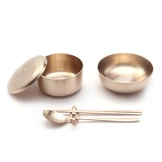 GEO CHANG YU GI Yugi Pyeongsuo 銅器餐具組 中, 1套