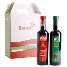 피니 발사믹식초 선물세트 1호, 500ml, 2개
