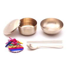 GEO CHANG YU GI 鍮器週歲餐具組 2號, 1套