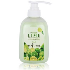 3W클리닉 아임 후레쉬 라임 퍼퓸 바디 클렌져, 500ml, 1개