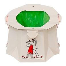 트론 휴대용 유아 종이변기, 혼합 색상