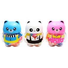 영아트 칼라 곰돌이 찰흙 10색, 1개, 랜덤 발송