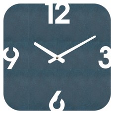 브론즈하우스 MDC-036 벽시계 무소음, 블루