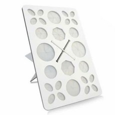 Declock CX 四角B型刷具晾乾架, 白色的, 1 個