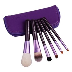 Declock DC ZOREYA 퍼플 브러쉬 세트, 6종, 1세트