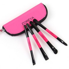Declock DC ZOREYA 핑크 브러쉬 세트, 4종, 1세트